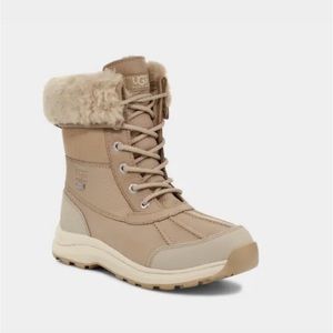 UGG Adirondack III Boot 9.5 Mustard Seed Color Brand New Never Worn